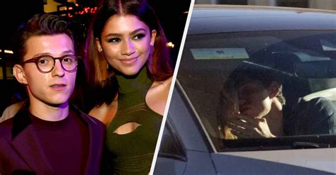 zendaya leaked|Tom Holland And Zendaya Addressed The Viral Kissing。